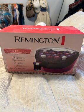 Remington Pink and Black Heated Roller Set